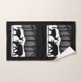 雪鹿 バスタオルセット (ハンドタオル)