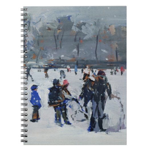雪2009年のオランダ公園 ノートブック (正面)