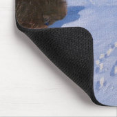 雪2009年の足跡 マウスパッド (コーナー)