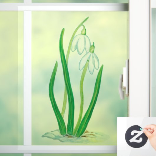 雪 ウィンドウサイン (ホーム)