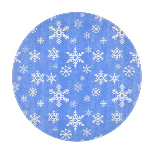 雪 カッティングボード (正面)