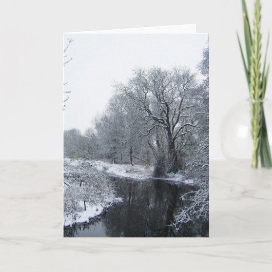 雪 カード (正面)