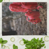 雪 キッチンタオル (折り畳み)