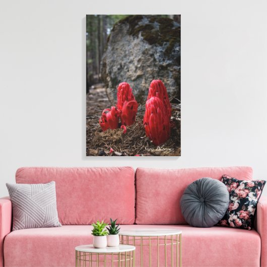 雪 キャンバスプリント (インサイチュ (リビング))