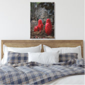 雪 キャンバスプリント (インサイチュ (寝室))