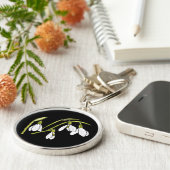 雪 キーホルダー (側面)