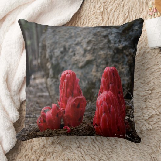 雪 クッション (ブランケット)