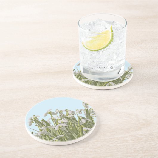 雪 コースター (側面)