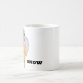 雪 コーヒーマグカップ (中央)