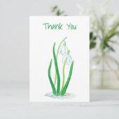 雪 サンキューカード (スタンド正面)