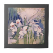 雪 タイル (正面)