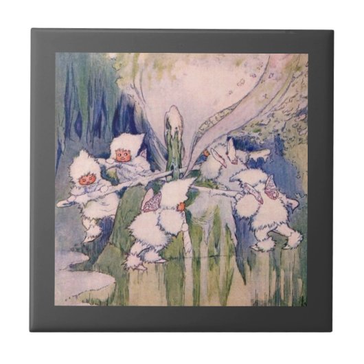 雪 タイル (正面)