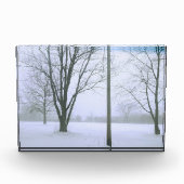 雪 フォトブロック (正面)