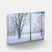 雪 フォトブロック (左)