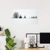 雪 ポスター (ホームオフィス)