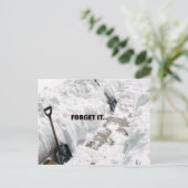 雪 ポストカード (スタンド正面)