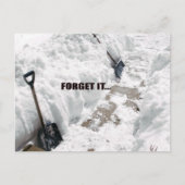 雪 ポストカード (正面)