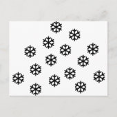 雪 ポストカード (正面)