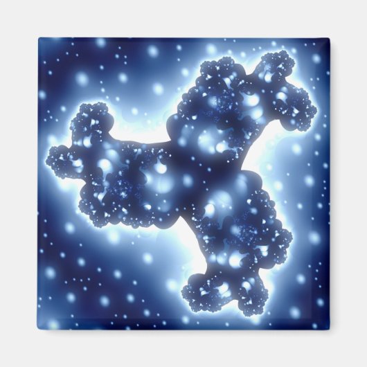 雪 マグネット (正面)