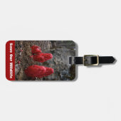 雪 ラゲッジタグ (正面横)