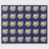 雪 ラッピングペーパー (フラット)