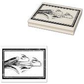 雪 ラバースタンプ (押印)