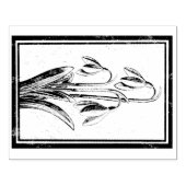 雪 ラバースタンプ (インプリント)