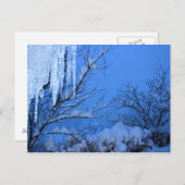雪 - 冬 ポストカード (正面/裏面)