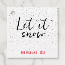 雪+家族の名前+1枚の写真