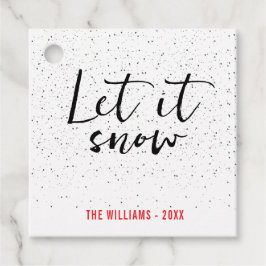 雪+家族の名前+1枚の写真 フェイバータグ