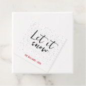 雪+家族の名前+1枚の写真 フェイバータグ (インサイチュ)