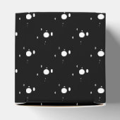 雪 – 白い雪、黒い冬の休日 フェイバーボックス (上部)