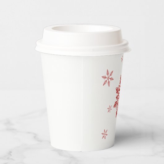 雪 紙コップ (右)