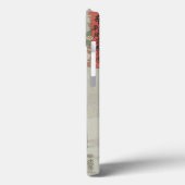 雪(色のwoodblockのプリントの日本のな女性 Case-Mate iPhoneケース (裏面 / 左)