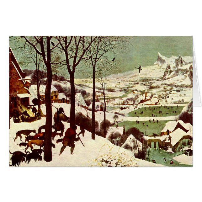雪- 1565年のハンター (正面横)