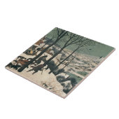 雪- 1565年1月のハンター タイル (側面)