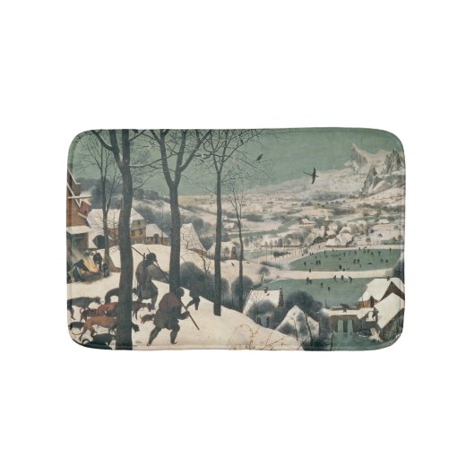 雪- 1565年1月のハンター バスマット (正面)