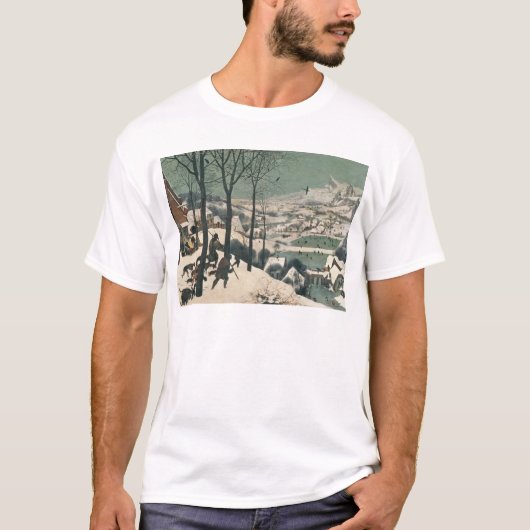 雪- 1565年1月のハンター Tシャツ (正面)