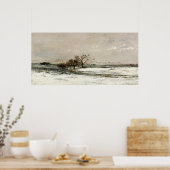 雪， 1873 ポスター (キッチン)