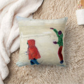 雪! 2014年 クッション (ブランケット)