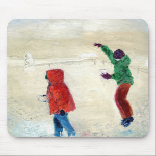 雪! 2014年 マウスパッド