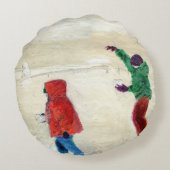 雪! 2014年 ラウンドクッション (裏面)