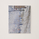 雪、Boulevard de Clichy、パリ1886年 ジグソーパズル (縦)