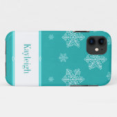 雪BT iPhone 5ケース、アクア Case-Mate iPhoneケース (裏面(横))