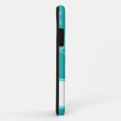 雪BT iPhone 5ケース、アクア Case-Mate iPhoneケース (裏面/右)