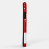 雪BT iPhone 5ケース、赤 Case-Mate iPhoneケース (裏面/右)