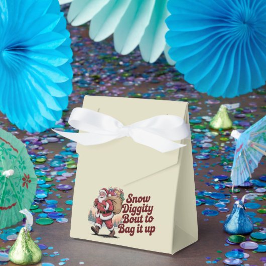 雪Digityのバッグに向けて90年代のクリスマスレトロ フェイバーボックス (パーティー)