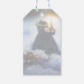 雪Xの磁器 ギフトタグ (裏面)