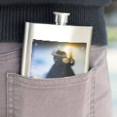 雪Xの磁器 フラスク (インサイチュ)