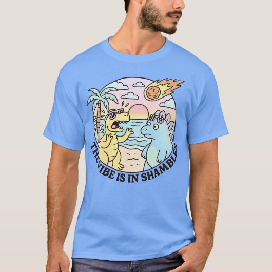 雰囲気が崩れた Tシャツ (正面)